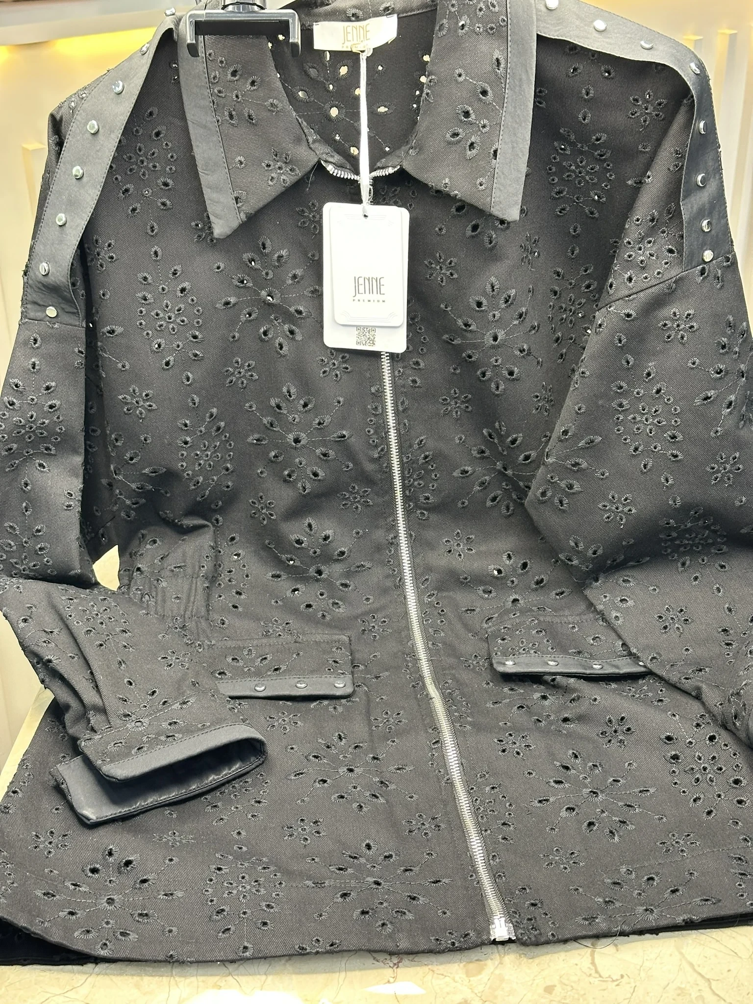 JENNE PREMIUM BRODE DETAYLI CEKET