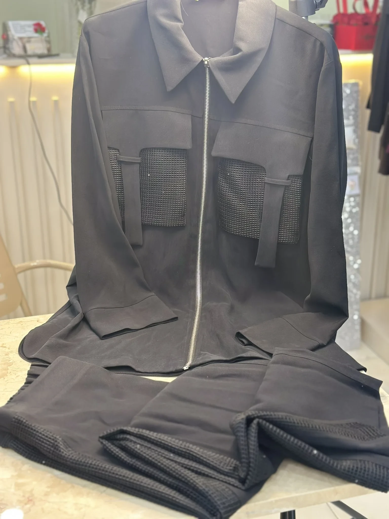 JENNE MARKA CEPLİ FERMUARLI TAKIM