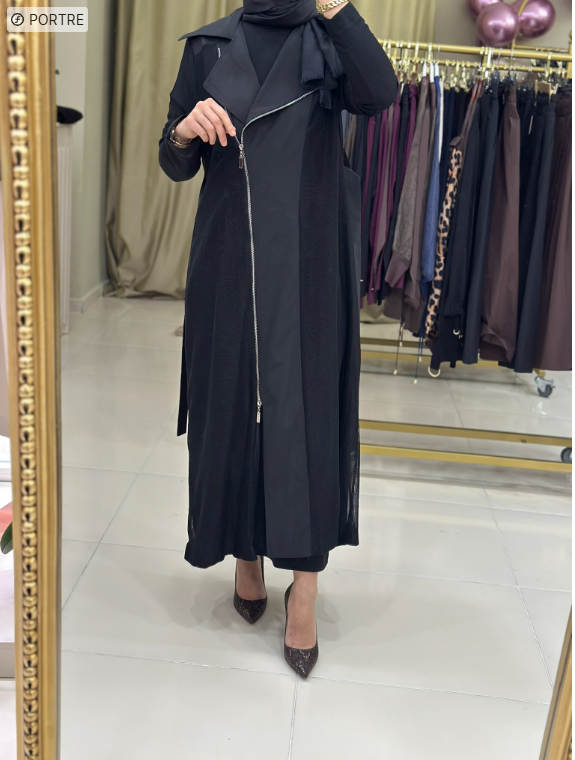 Nurcan Çetin tasarım elbise Siyah