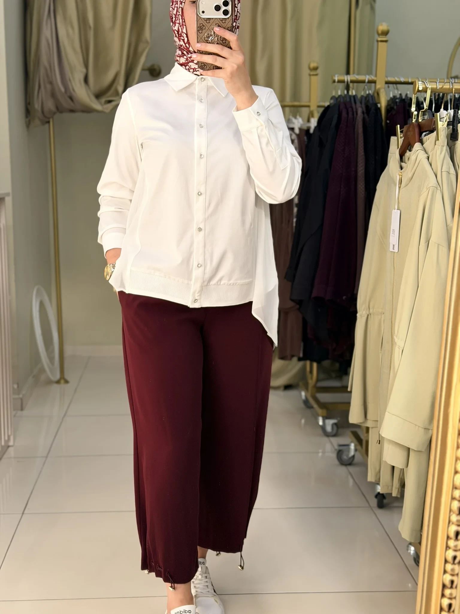 SENTEZ 5615 PAÇASI KAPSÜLLÜ AURA ŞALVAR PANTOLON