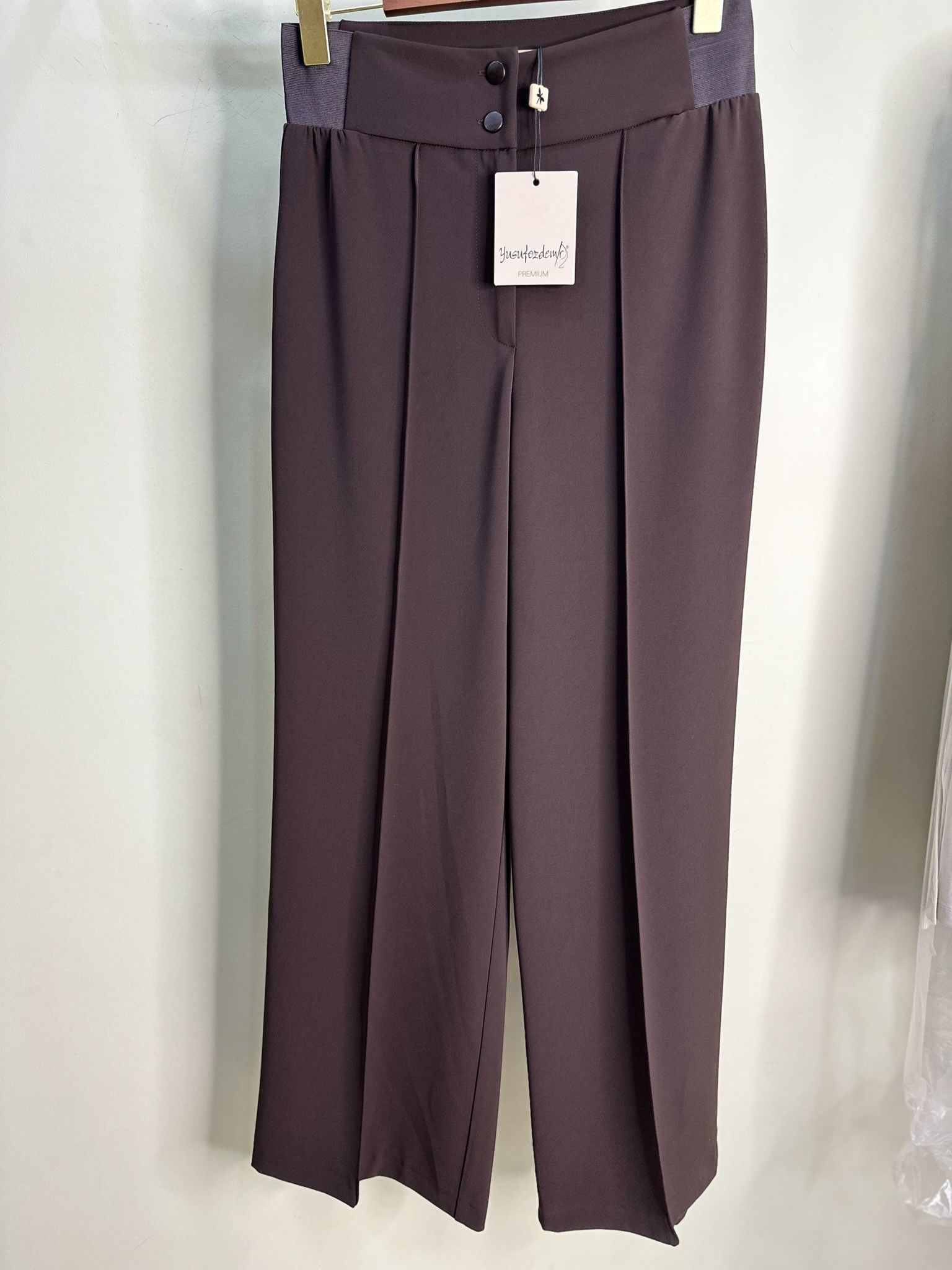 YUSUF ÖZDEMİR 1442 BEL LASTİKLİ PANTOLON