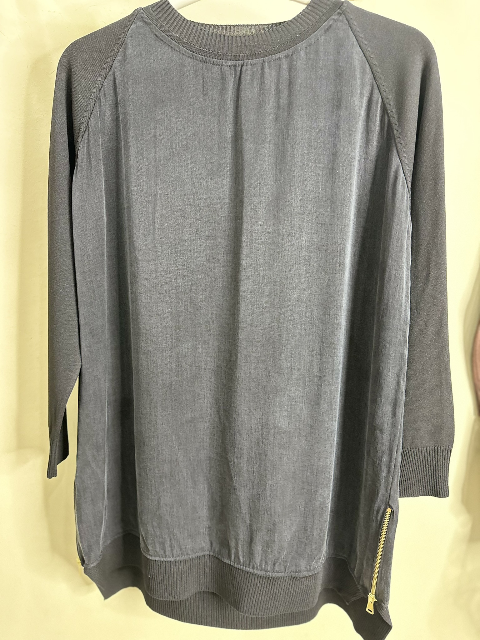 İPEK CUPRA TUNİK SİYAH