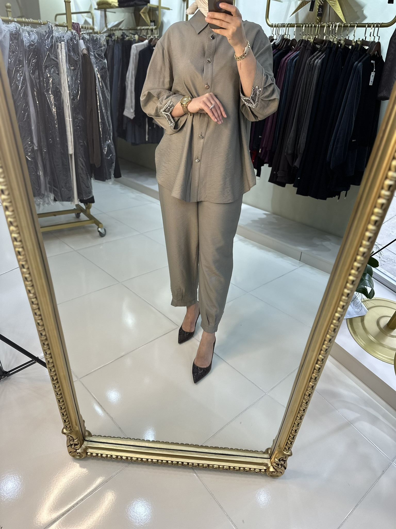 MY312 PAÇASI TAŞLI TAKIM