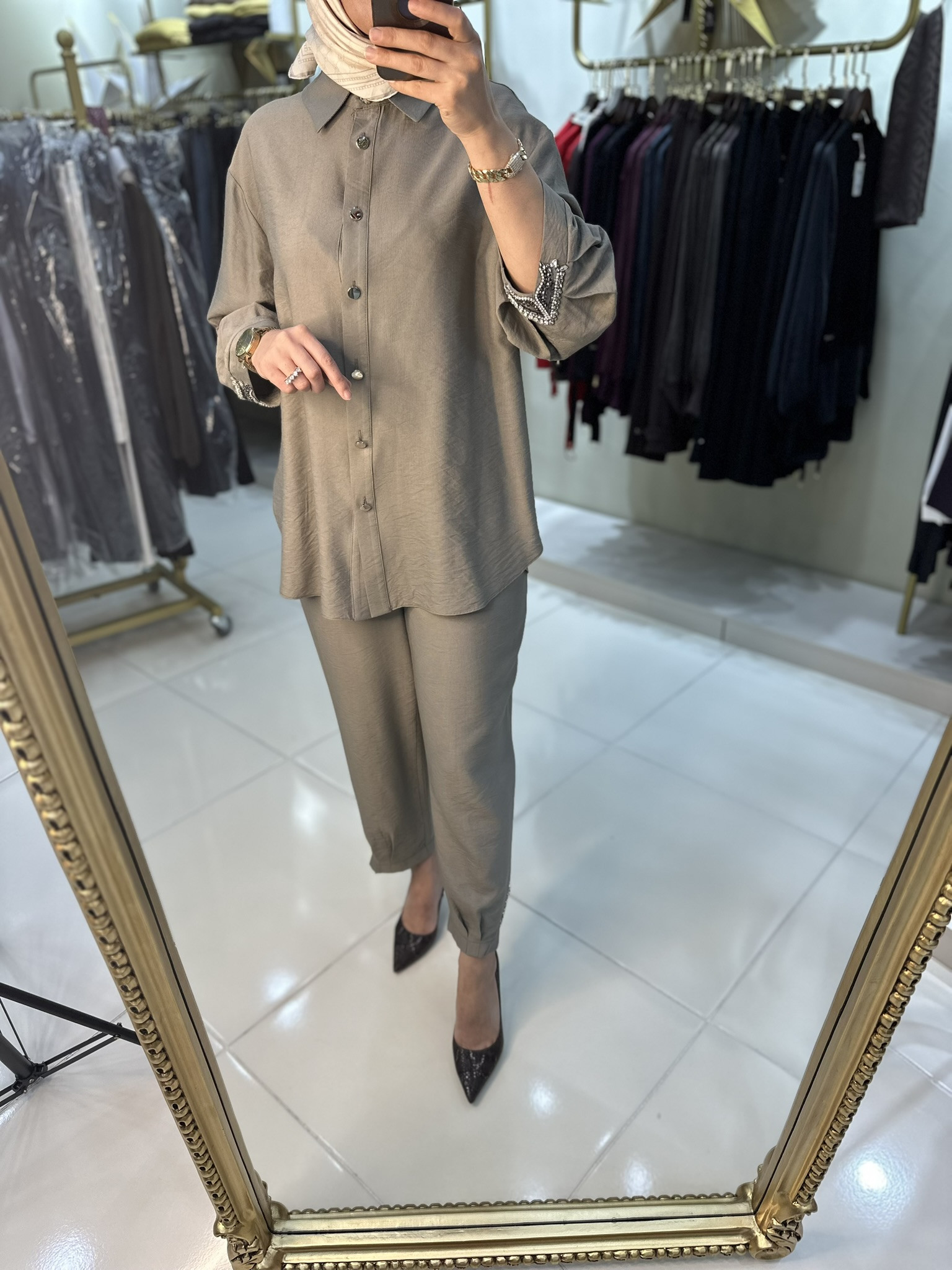 MY312 PAÇASI TAŞLI TAKIM