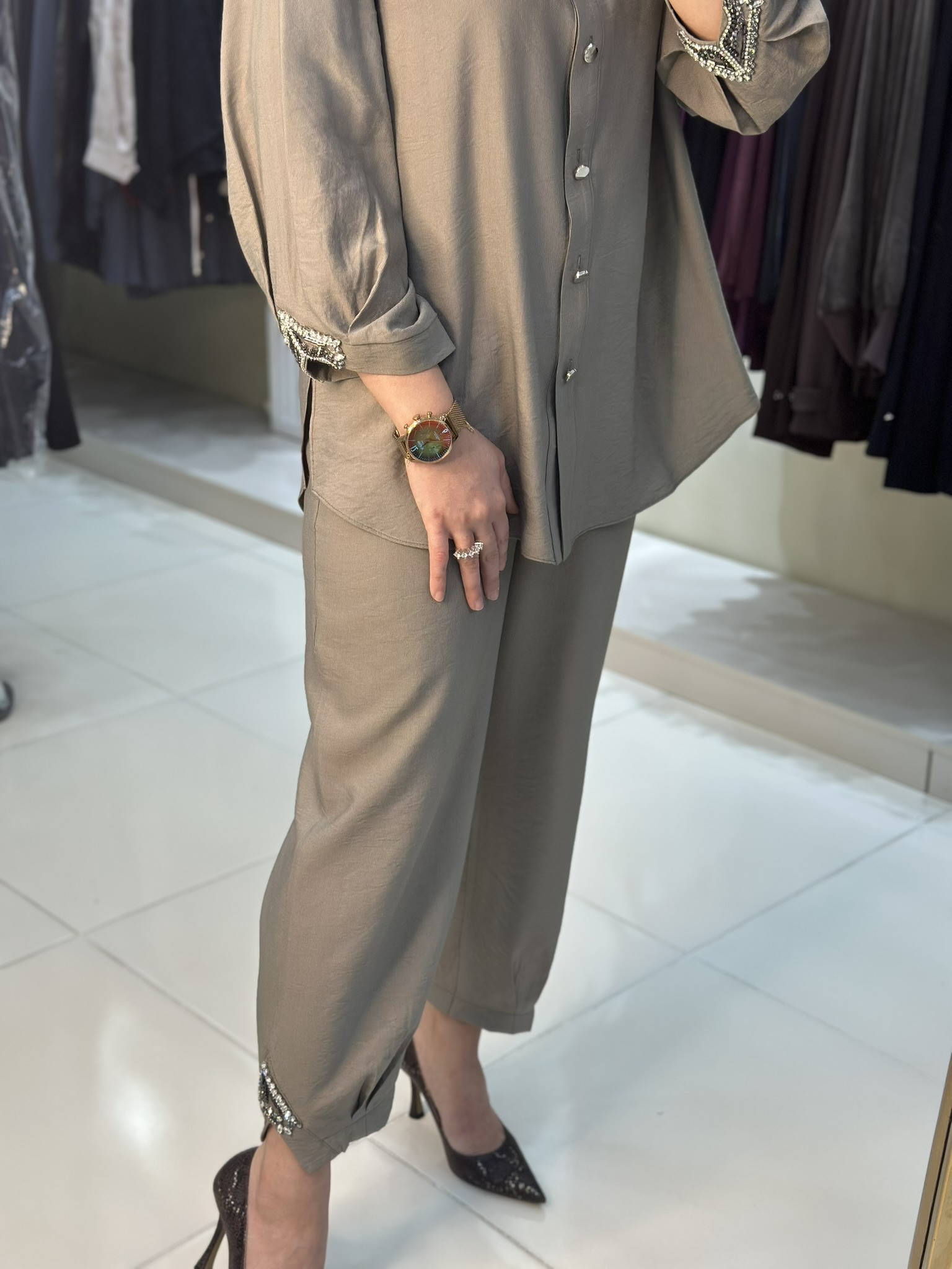 MY312 PAÇASI TAŞLI TAKIM