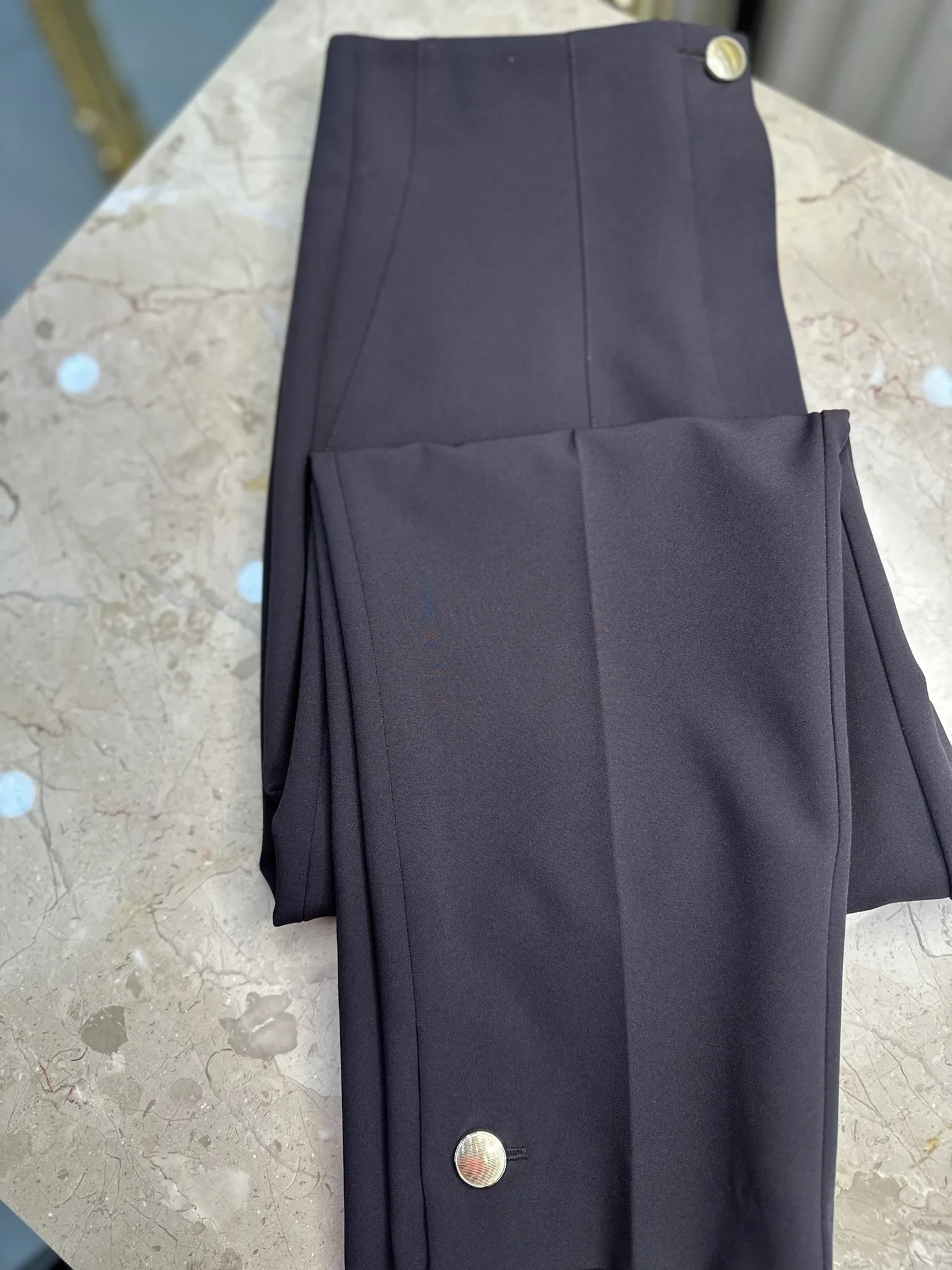 YUSUF ÖZDEMİR 1543 BİLEKTE DÜĞME DETAYLI PANTOLON KAHVE