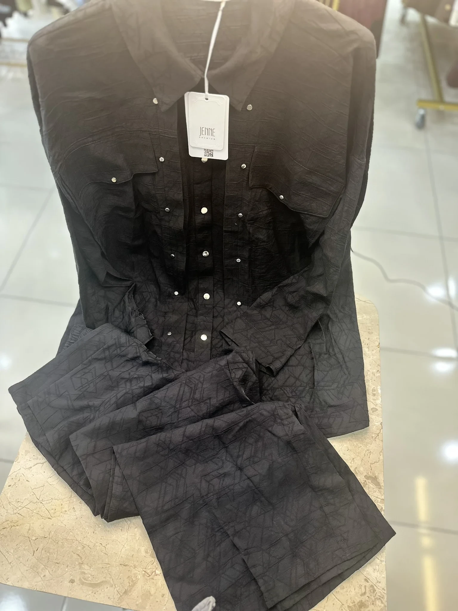 Jenne Premium 1034 desenli ikili takım