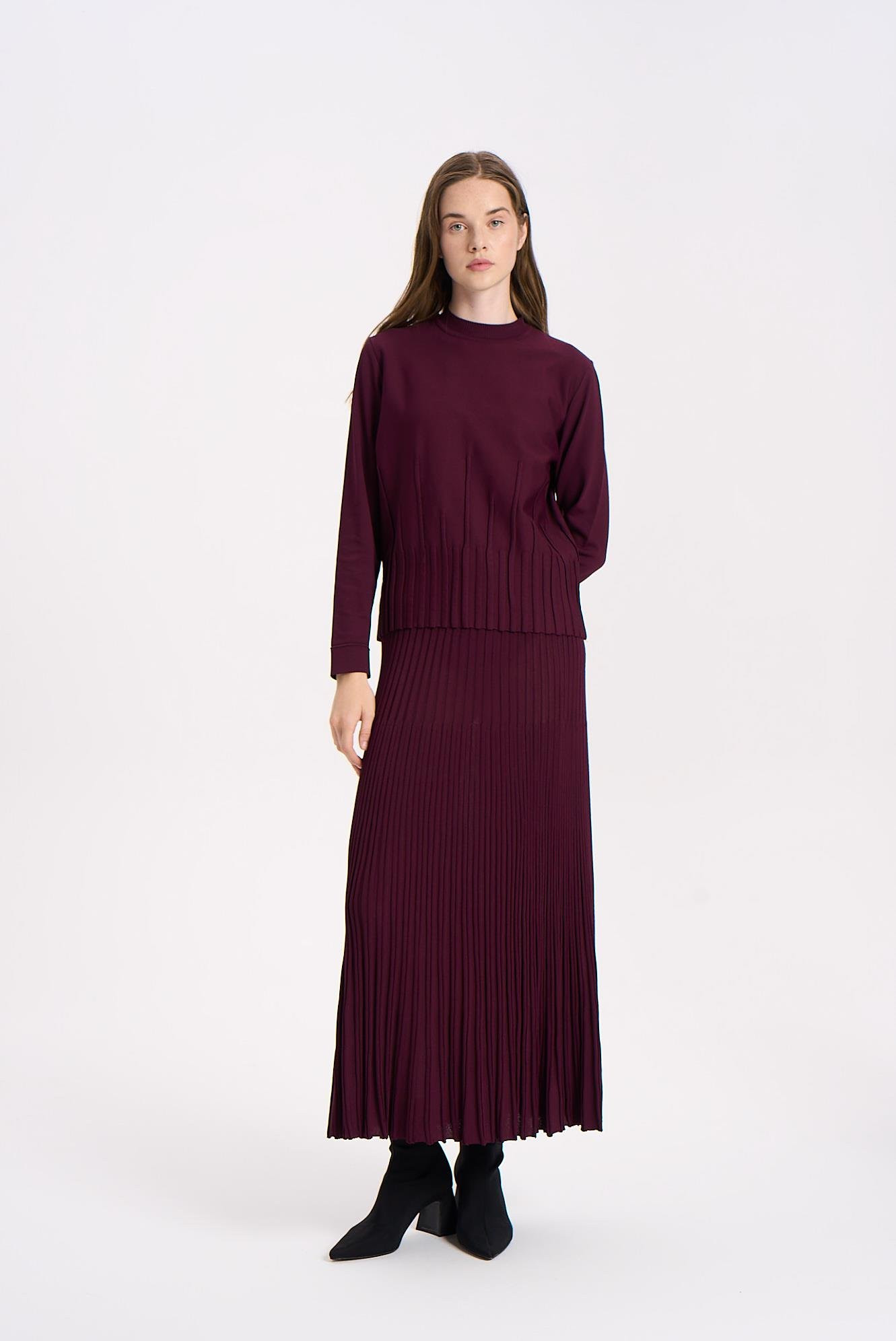 NİLİWİ KISA UZUN BEKLETMELİ BLUZ FARKLI RENK SEÇENEKLERİ